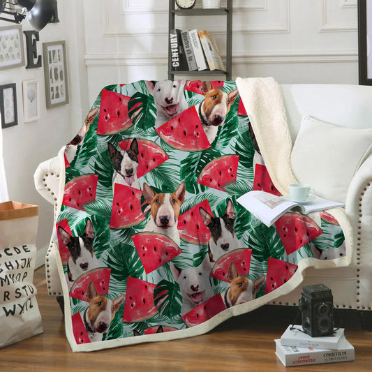 Bull Terrier - Colorful Blanket V2