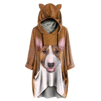 Bull Terrier Mom - Hoodie With Ears V1