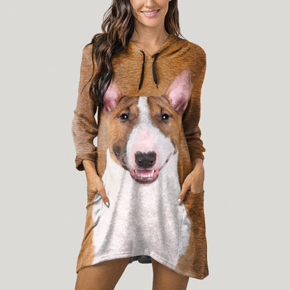 Bull Terrier Mom - Hoodie With Ears V1