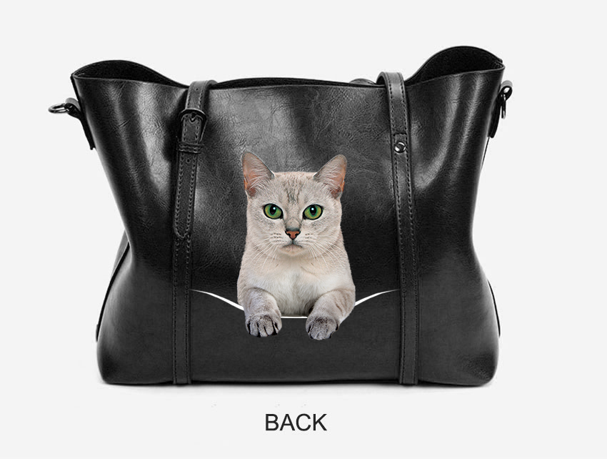 Sac à main unique chat Burmilla V1