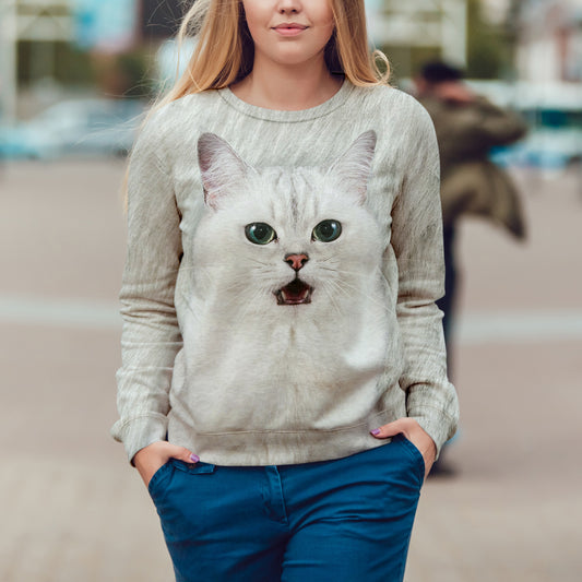 Burmilla Katzen-Sweatshirt V1