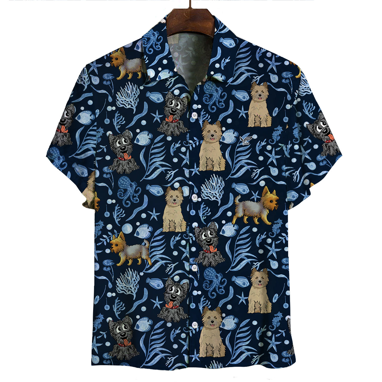 Cairn Terrier - Hawaiihemd V3