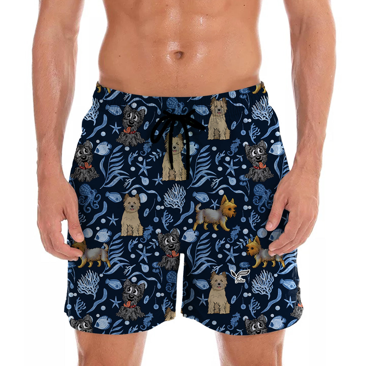 Cairn Terrier - Hawaii-Shorts V3