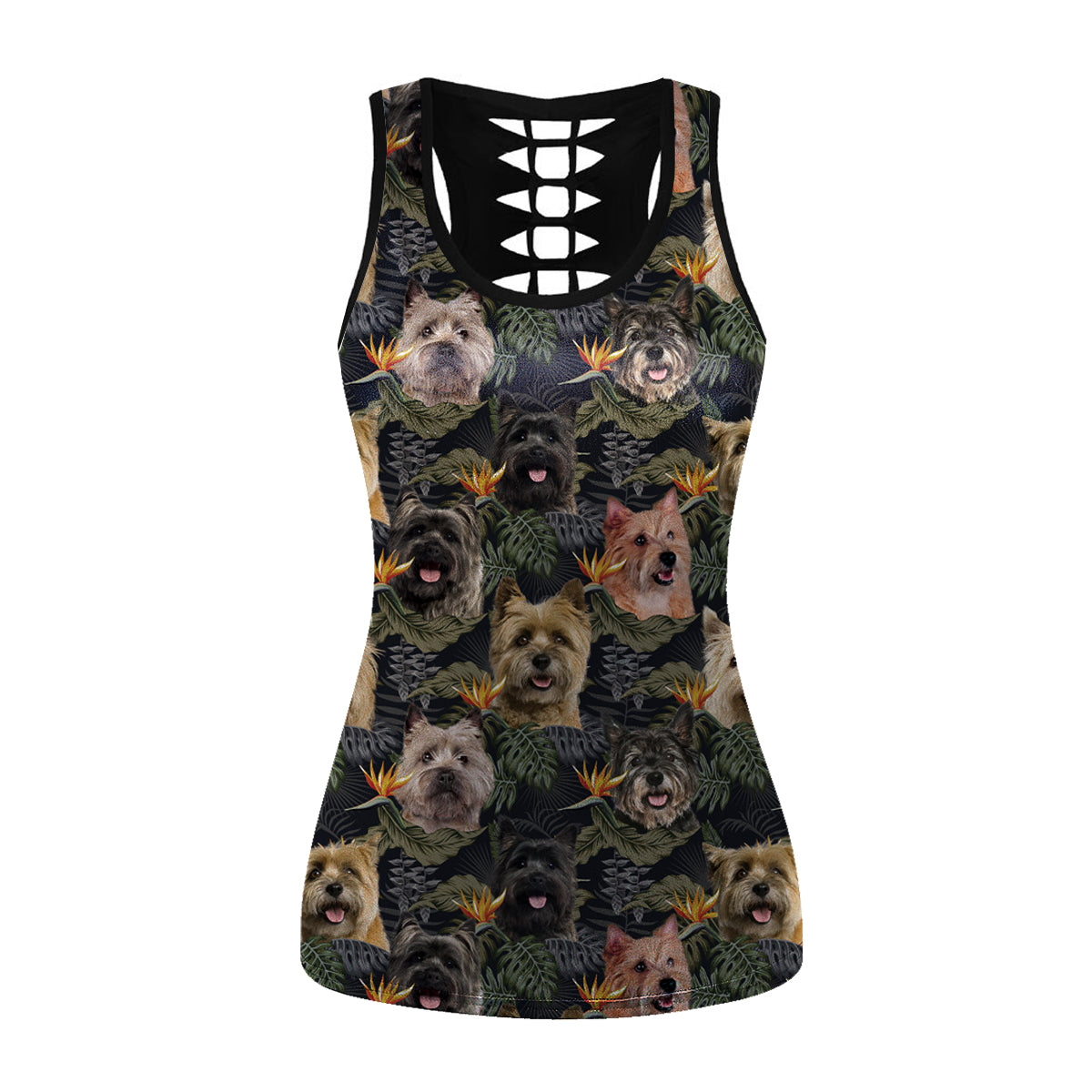 Cairn Terrier - Hawaiianisches Tanktop V1