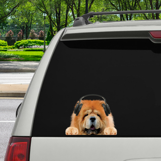 Can You See Me Now - Chow Chow Car/ Door/ Fridge/ Laptop Sticker V3