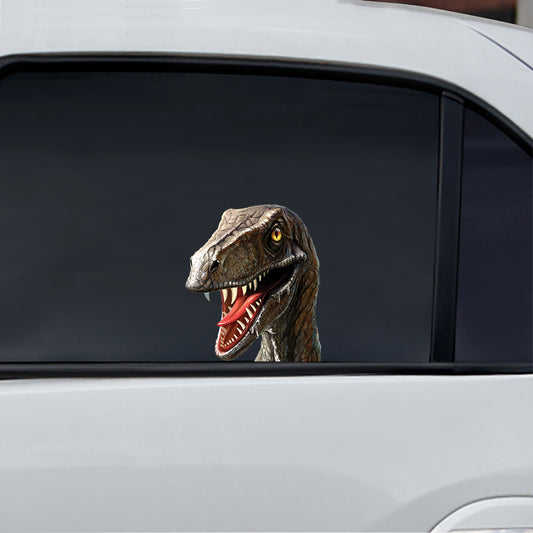 Can You See Me Now - Dinosaur Car/ Door/ Fridge/ Laptop Sticker V10