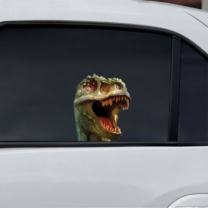 Can You See Me Now - Dinosaur Car/ Door/ Fridge/ Laptop Sticker V2