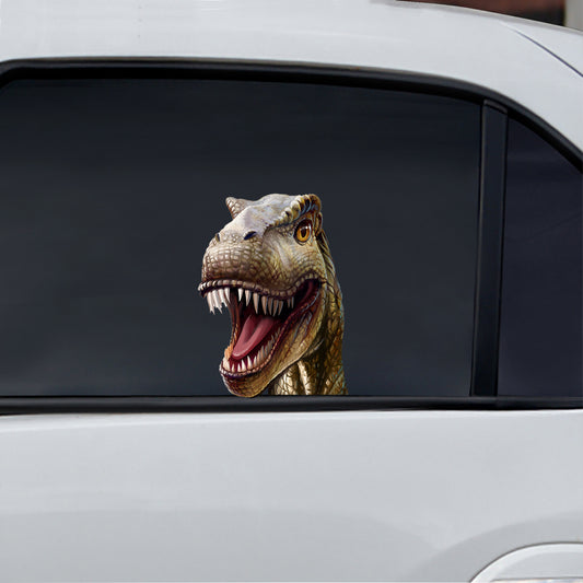 Can You See Me Now - Dinosaur Car/ Door/ Fridge/ Laptop Sticker V4