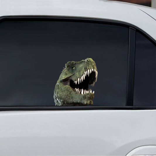 Can You See Me Now - Dinosaur Car/ Door/ Fridge/ Laptop Sticker V9