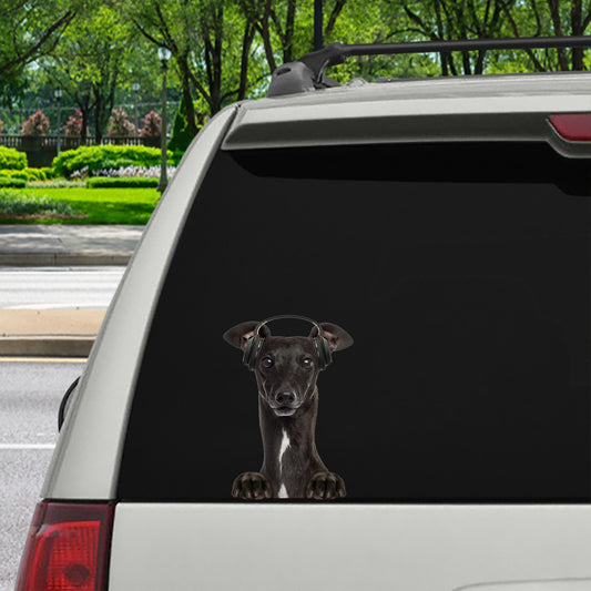 Can You See Me Now - Greyhound Car/ Door/ Fridge/ Laptop Sticker V5