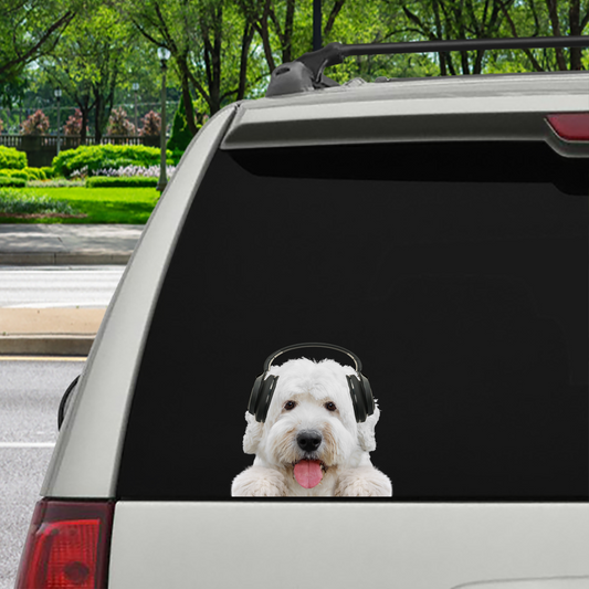 Can You See Me Now - Old English Sheepdog Car Sticker V5