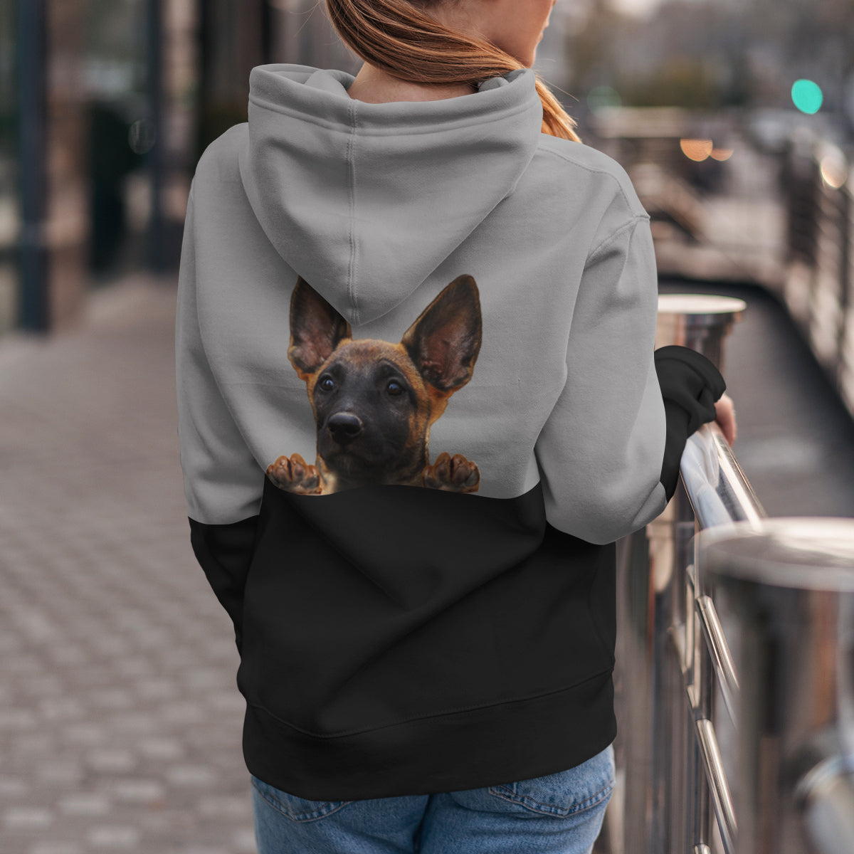 Can You See Me - Belgian Malinois Hoodie V1