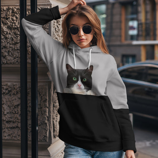 Can You See Me - British Shorthair Cat Hoodie V3