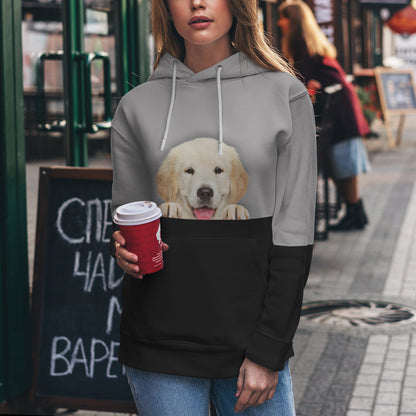 Can You See Me - Golden Retriever Hoodie V1