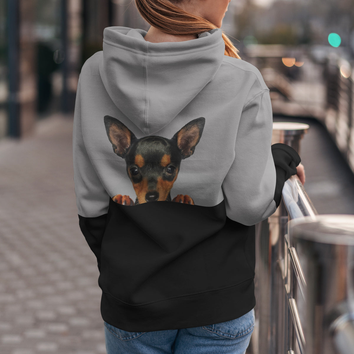 Can You See Me - Miniature Pinscher Hoodie V2