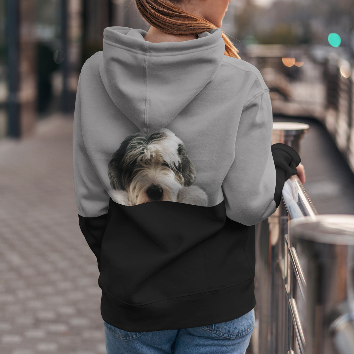 Can You See Me - Old English Sheepdog Hoodie V1