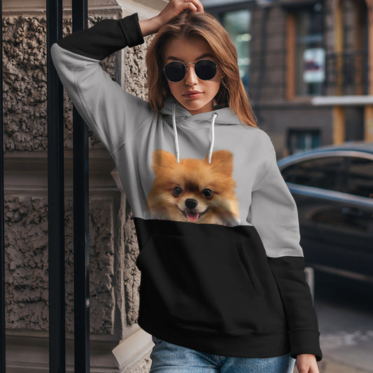 Can You See Me - Pomeranian Hoodie V1