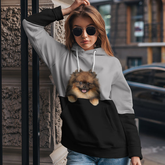 Can You See Me - Pomeranian Hoodie V2