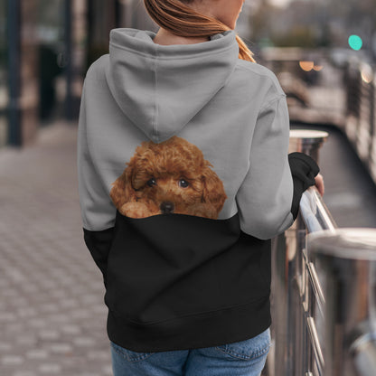 Can You See Me - Poodle Hoodie V3