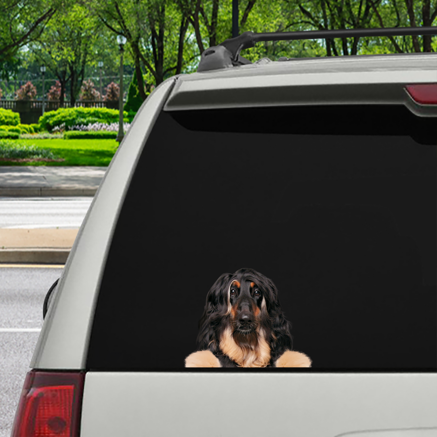 Can You See Me Now - Afghan Hound Car/ Door/ Fridge/ Laptop Sticker V2