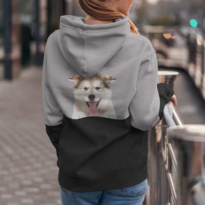 Kannst du mich sehen - Alaskan Malamute Hoodie V1