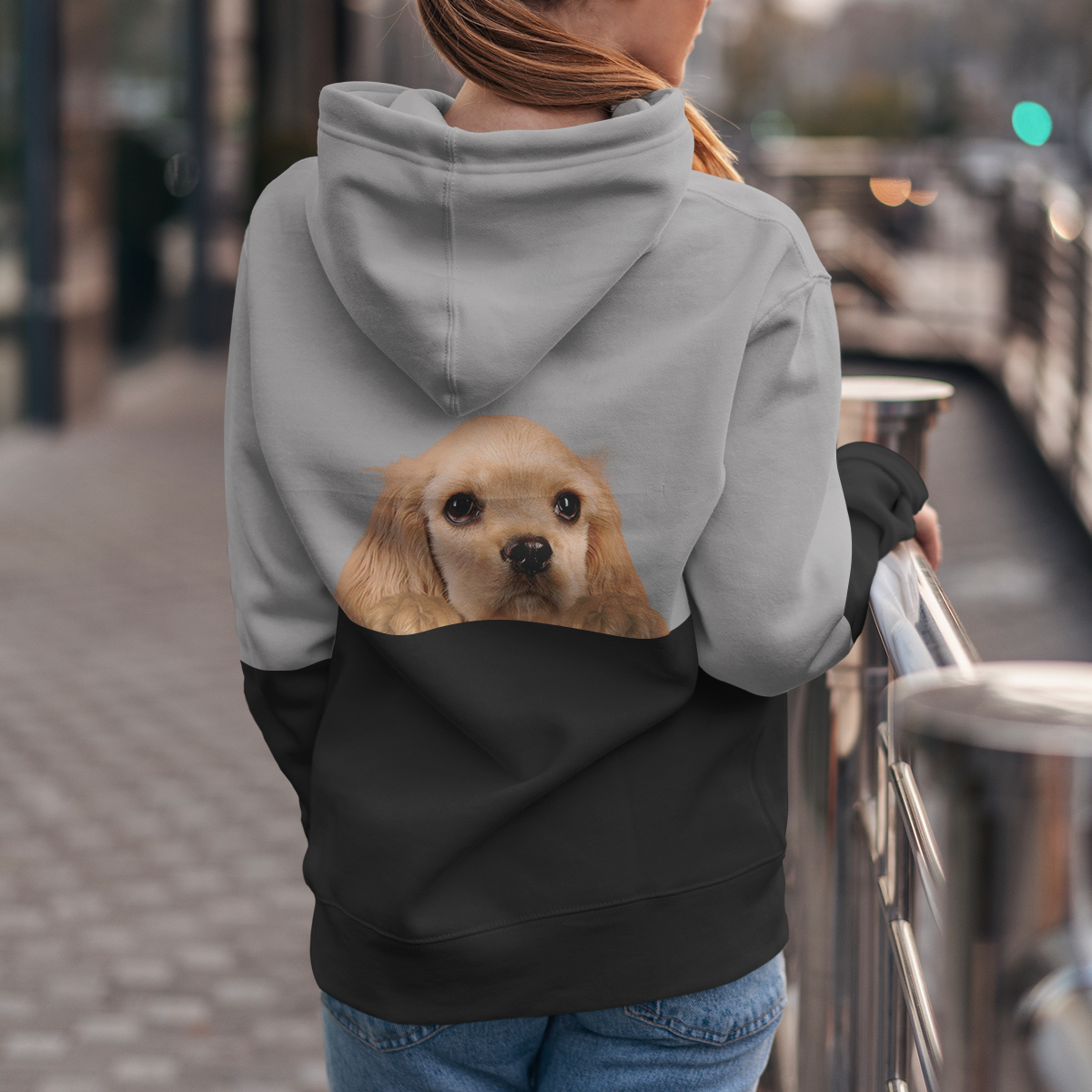 Can You See Me - American Cocker Spaniel Hoodie V1