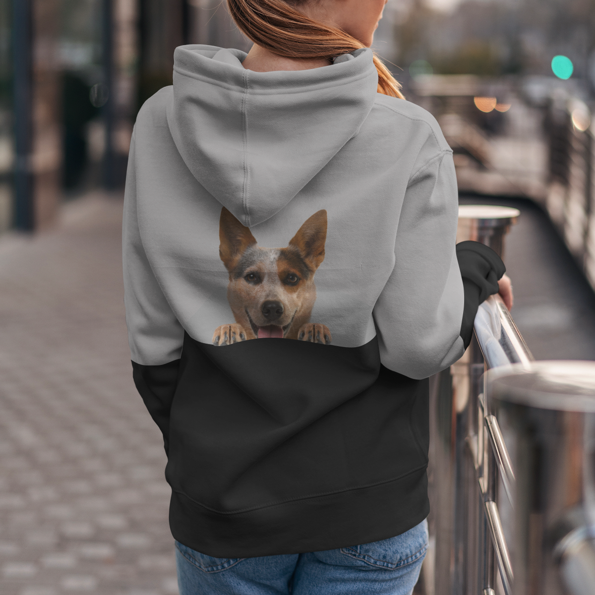 Can You See Me - Australian Cattle Hoodie V1