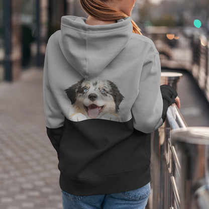 Kannst du mich sehen - Australian Shepherd Hoodie V1