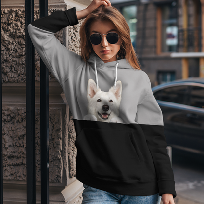 Can You See Me - Berger Blanc Suisse Hoodie V1