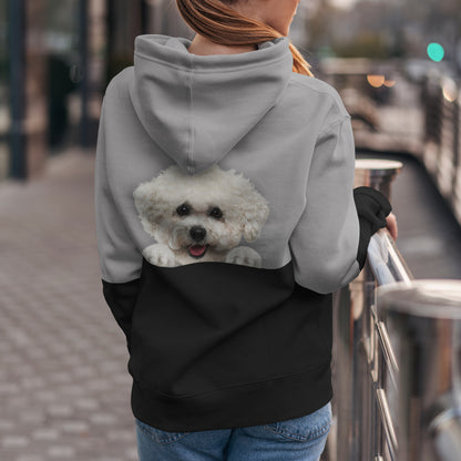 Can You See Me - Bichon Frise Hoodie V1