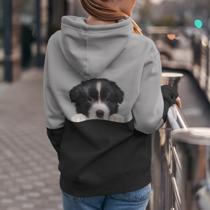 Can You See Me - Border Collie Hoodie V1