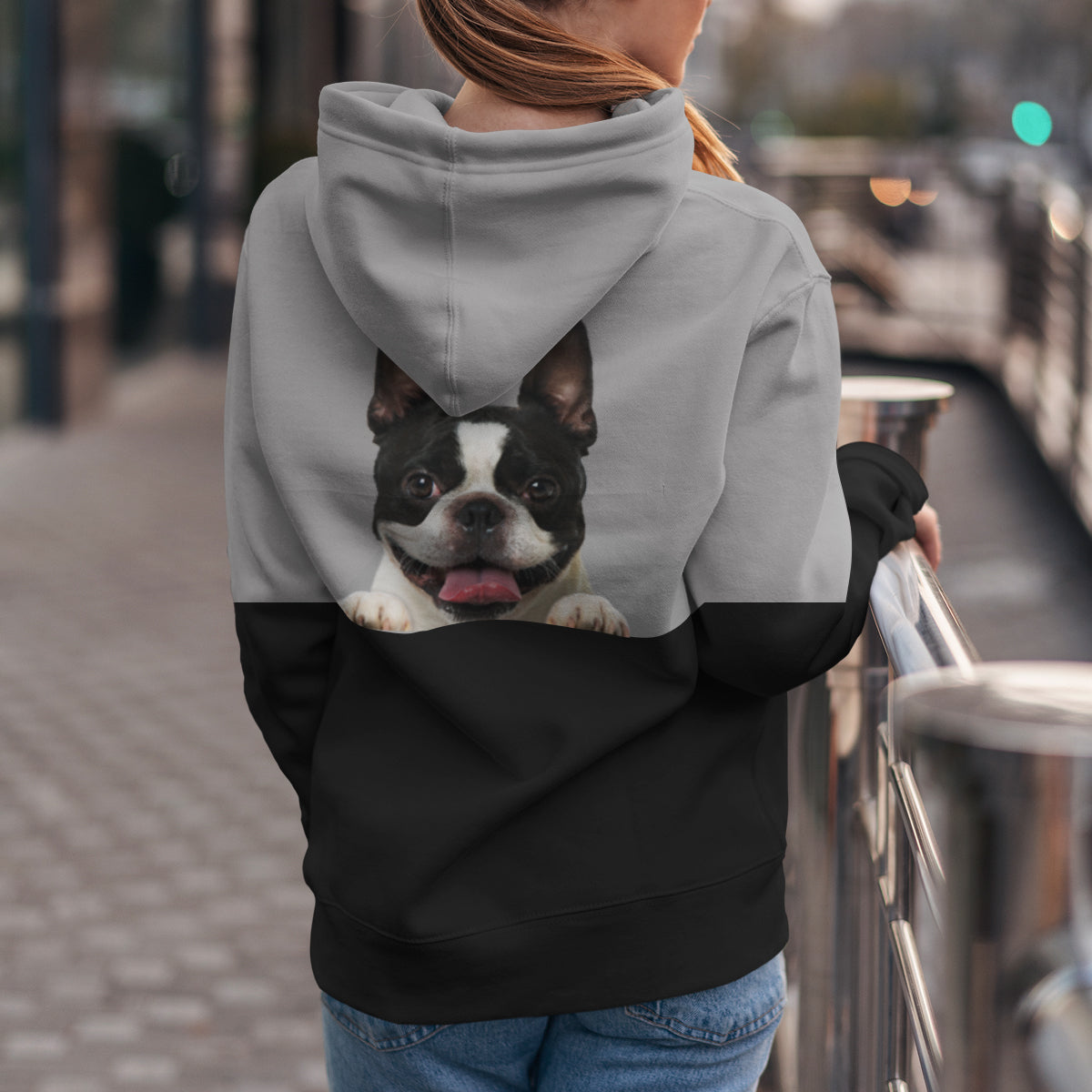Can You See Me - Boston Terrier Hoodie V2