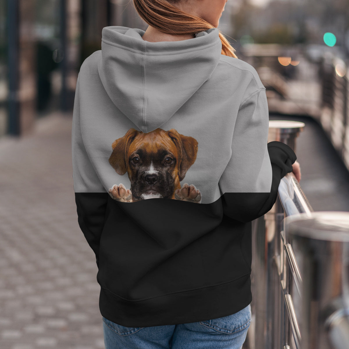 Can You See Me - Boxer Hoodie V1