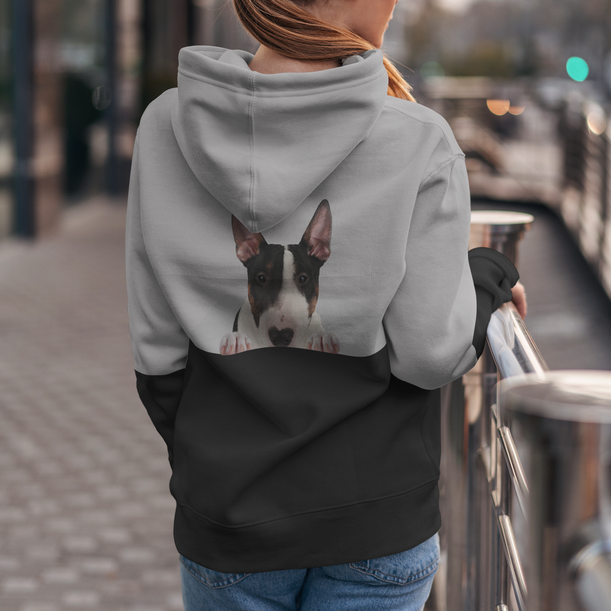 Can You See Me - Bull Terrier Hoodie V2
