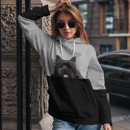 Can You See Me - Cairn Terrier Hoodie V1