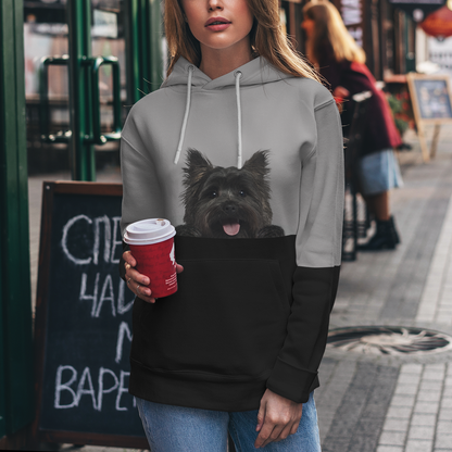 Kannst du mich sehen - Cairn Terrier Hoodie V1