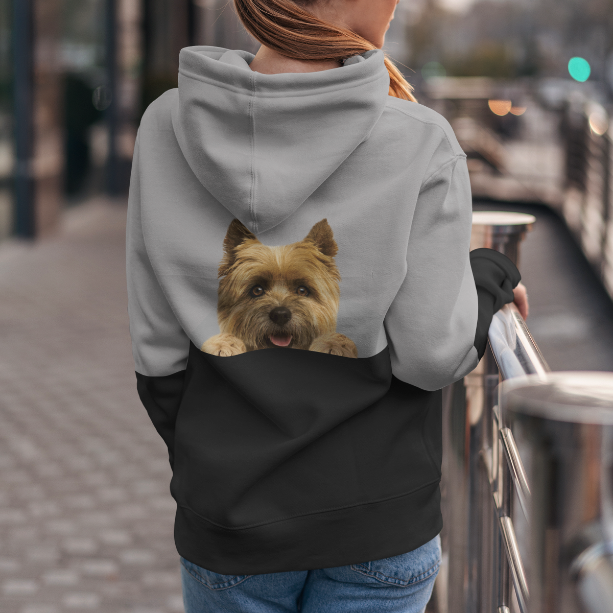 Can You See Me - Cairn Terrier Hoodie V2