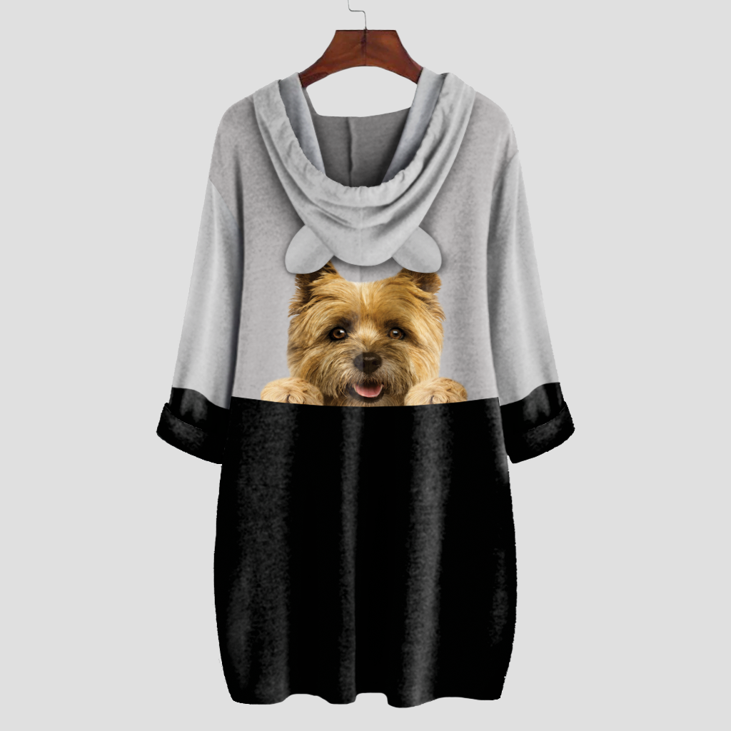 Can You See Me Now - Cairn Terrier Hoodie With Ears V2