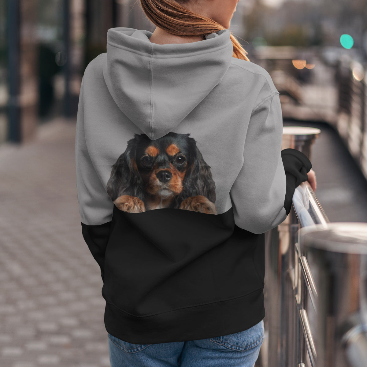 Can You See Me - Cavalier King Charles Spaniel Hoodie V4