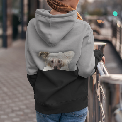 Kannst du mich sehen - Chinese Crested Hoodie V1