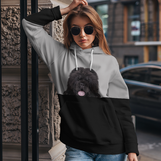 Can You See Me - Chow Chow Hoodie V2