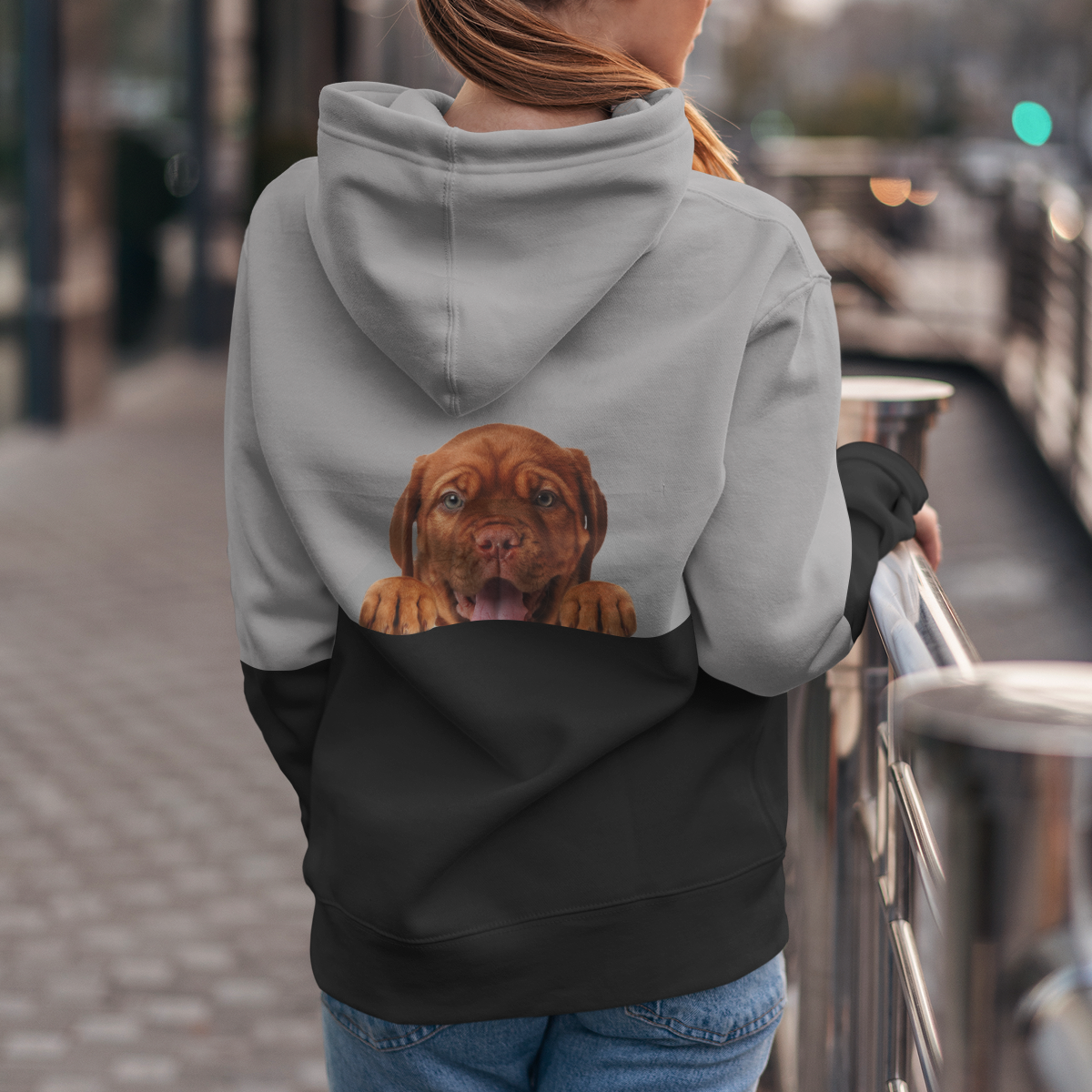 Can You See Me - Dogue de Bordeaux Hoodie V1