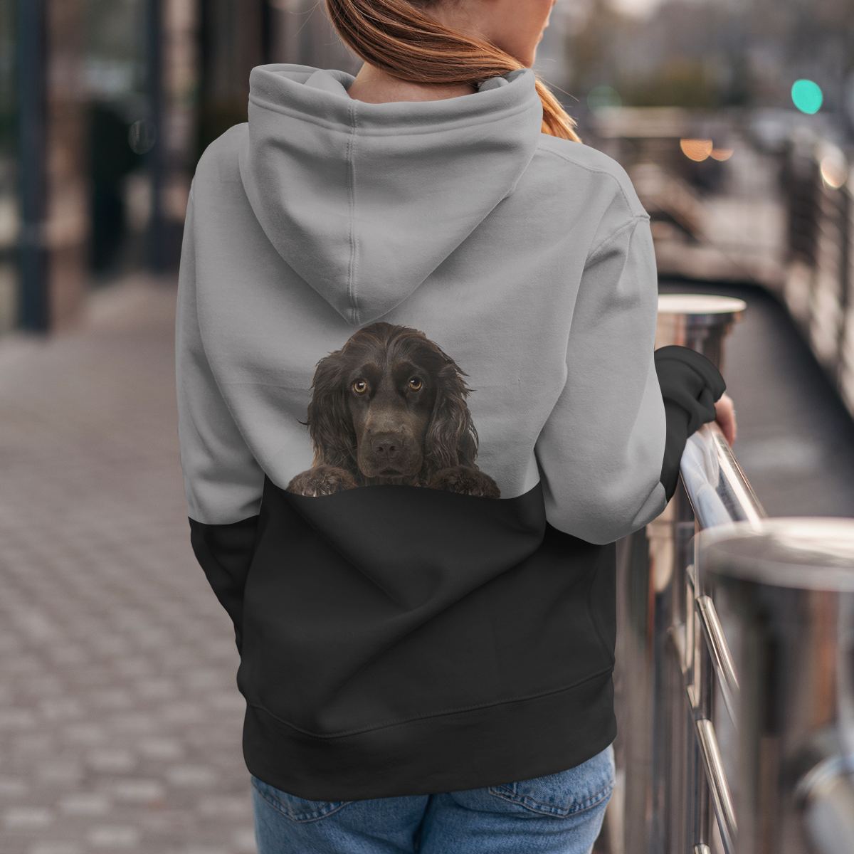 Can You See Me - English Cocker Spaniel Hoodie V1