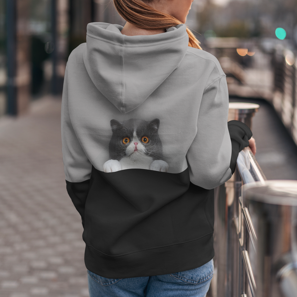 Can You See Me - Exotic Cat Hoodie V1