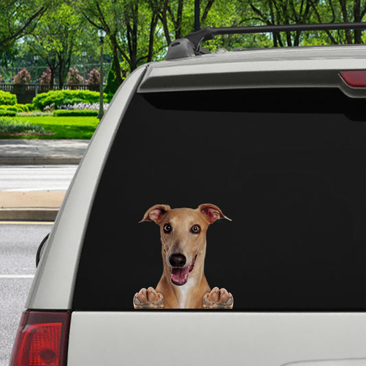 Can You See Me Now - Greyhound Car/ Door/ Fridge/ Laptop Sticker V1