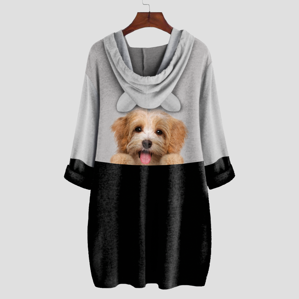 Can You See Me Now - Havanese Hoodie With Ears V1