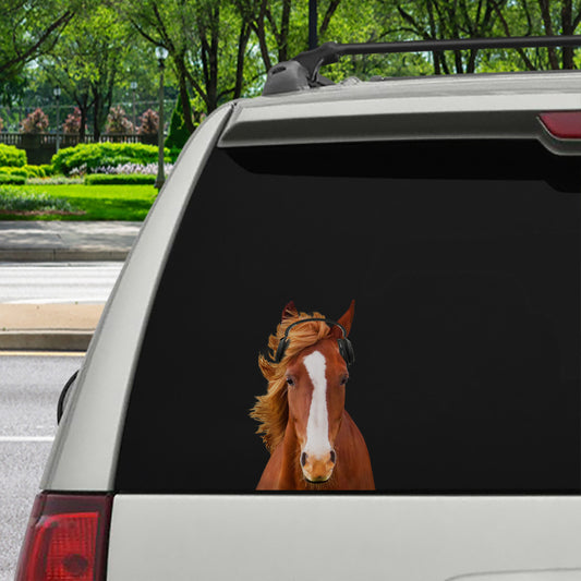 Can You See Me Now - Horse Car/ Door/ Fridge/ Laptop Sticker V3