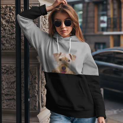 Kannst du mich sehen - Lakeland Terrier Hoodie V1