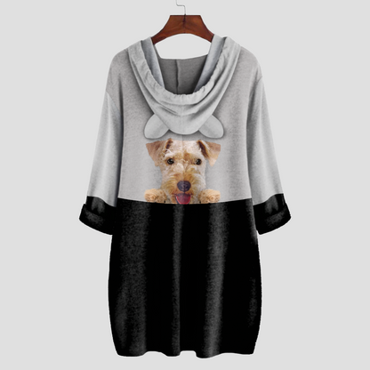 Can You See Me Now - Lakeland Terrier Hoodie With Ears V1