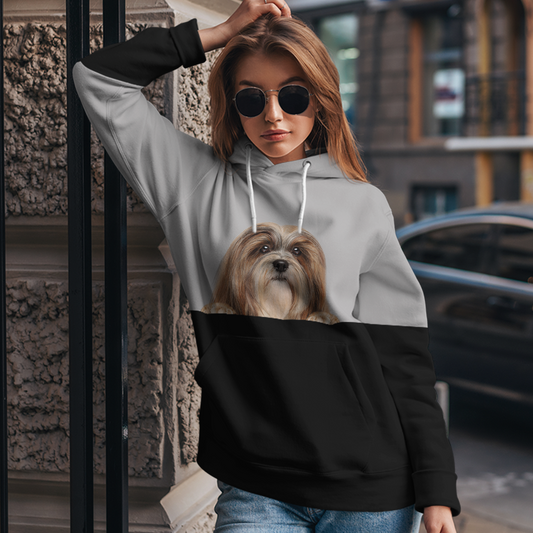 Can You See Me - Lhasa Apso Hoodie V1